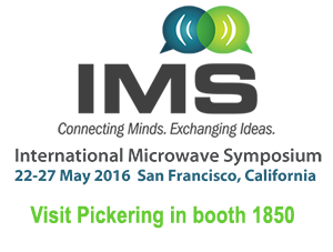 IMS2016 - Visit Pickering in booth 1850