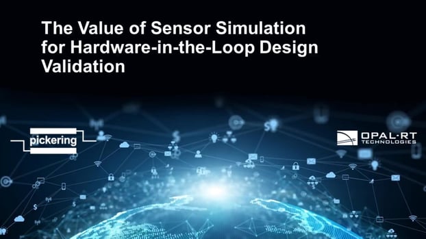 The Value of Sensore Sim for HIL