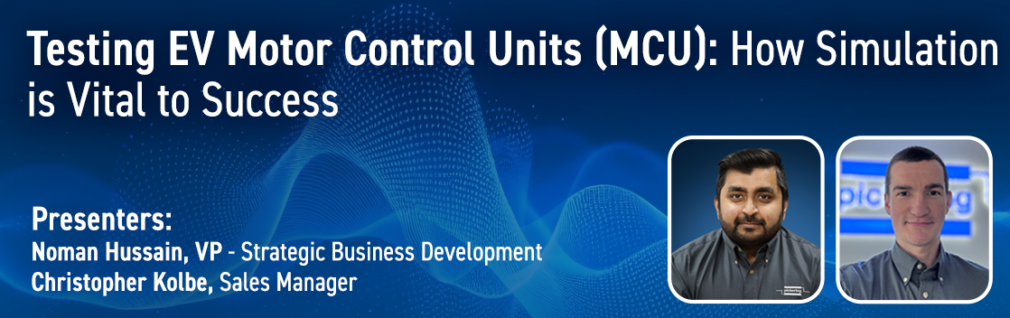 testing ev motor control units webinar