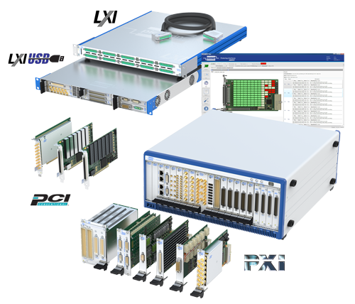 Pickering PXI, PCI & LXI switching & simulation products