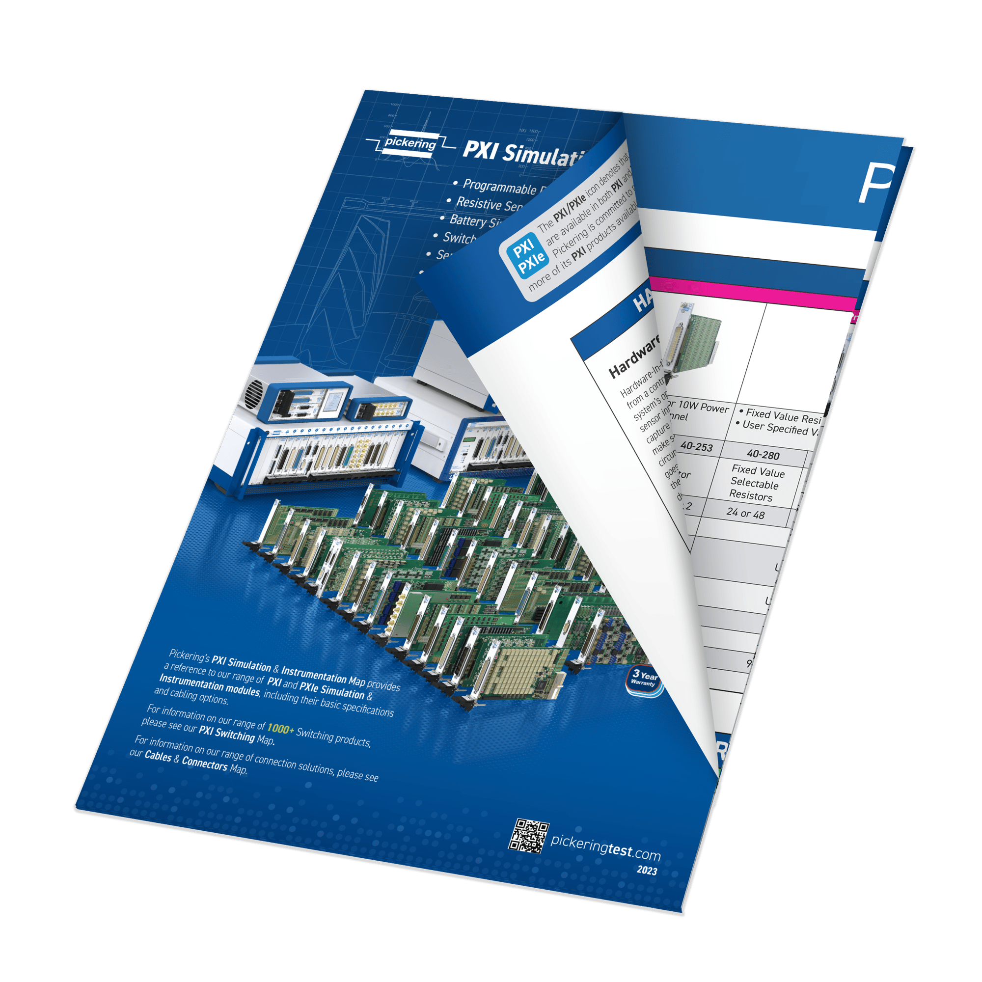 Pickering's PXI Simulation and Instrumentation Map