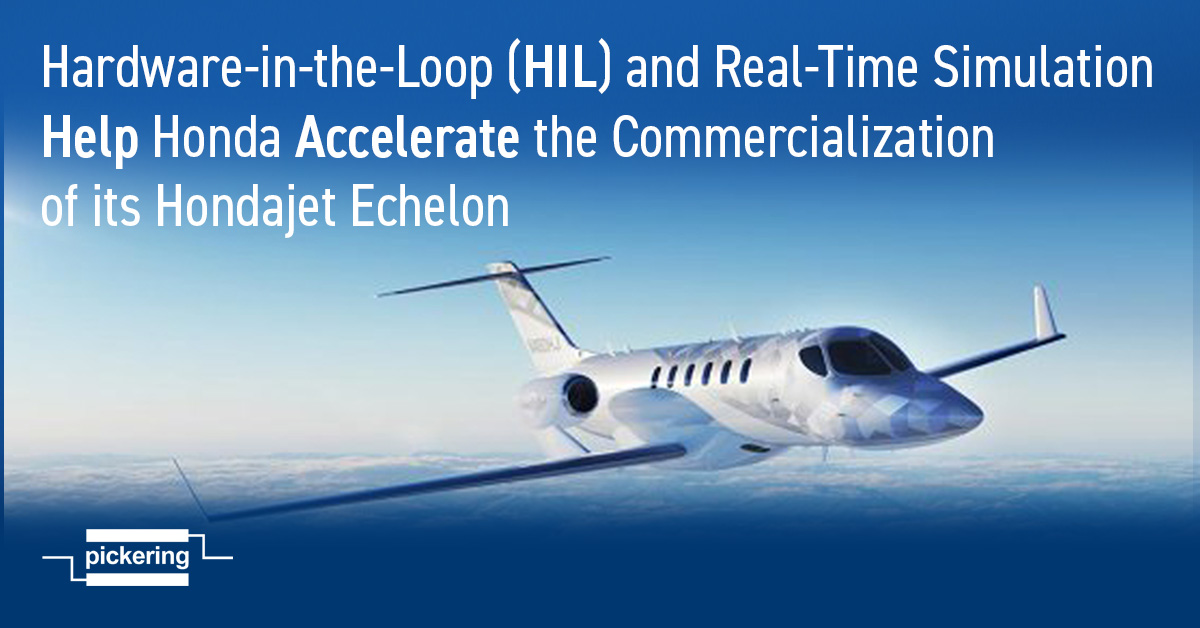 Hondajet and Pickering Collaboration