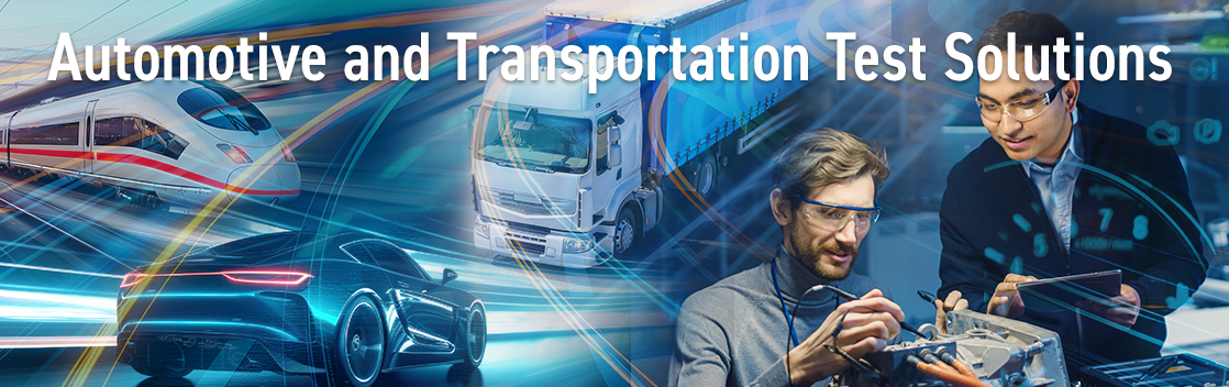 automotive and transportation test solutions from pickering