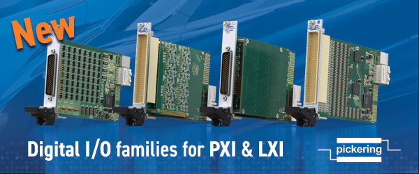 new-digital-io-families for PXI and LXI