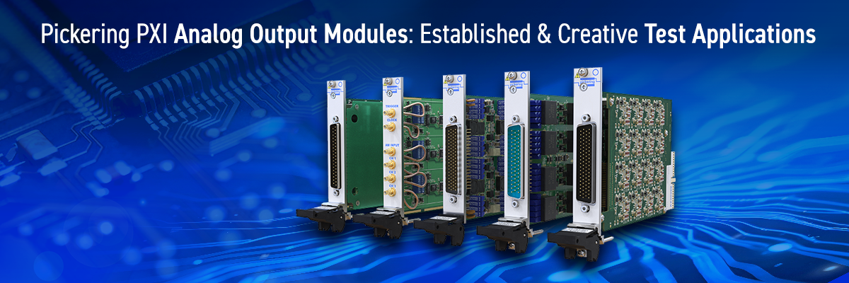 PXI Analog Output Modules