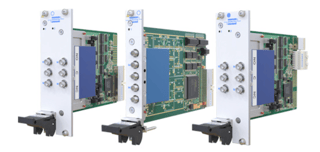 4x-781A range PXIPXIe Microwave Relay Modules with up to 110GHz
