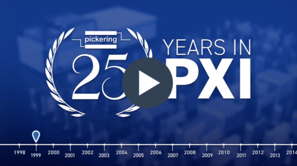 25 years of PXI and Pickering