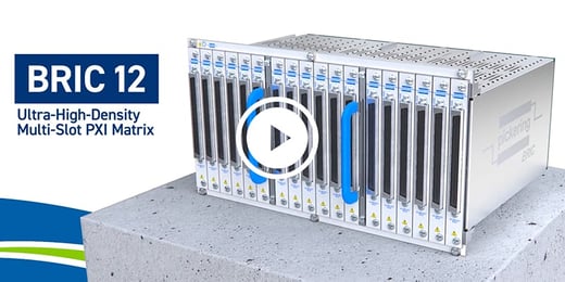 Video of the new 12-slot PXI switch matrix