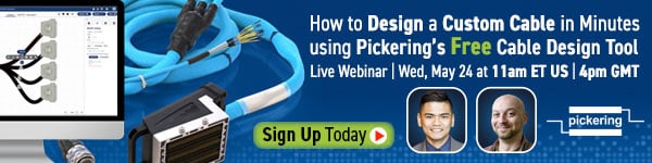Pickering's Cable Design Tool Webinar