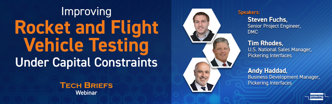 Rocket and Flight Vehicle Testing Under Capital Constraints Webinar