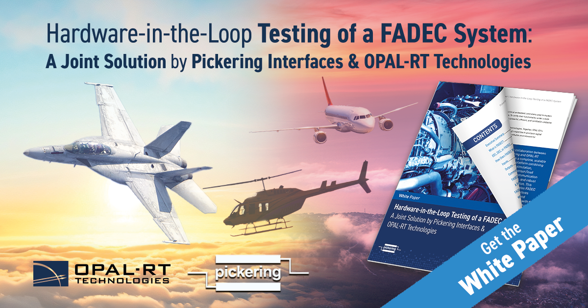 HIL Testing of a FADEC System White Paper