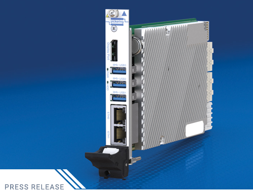 PXIe single-slot controller