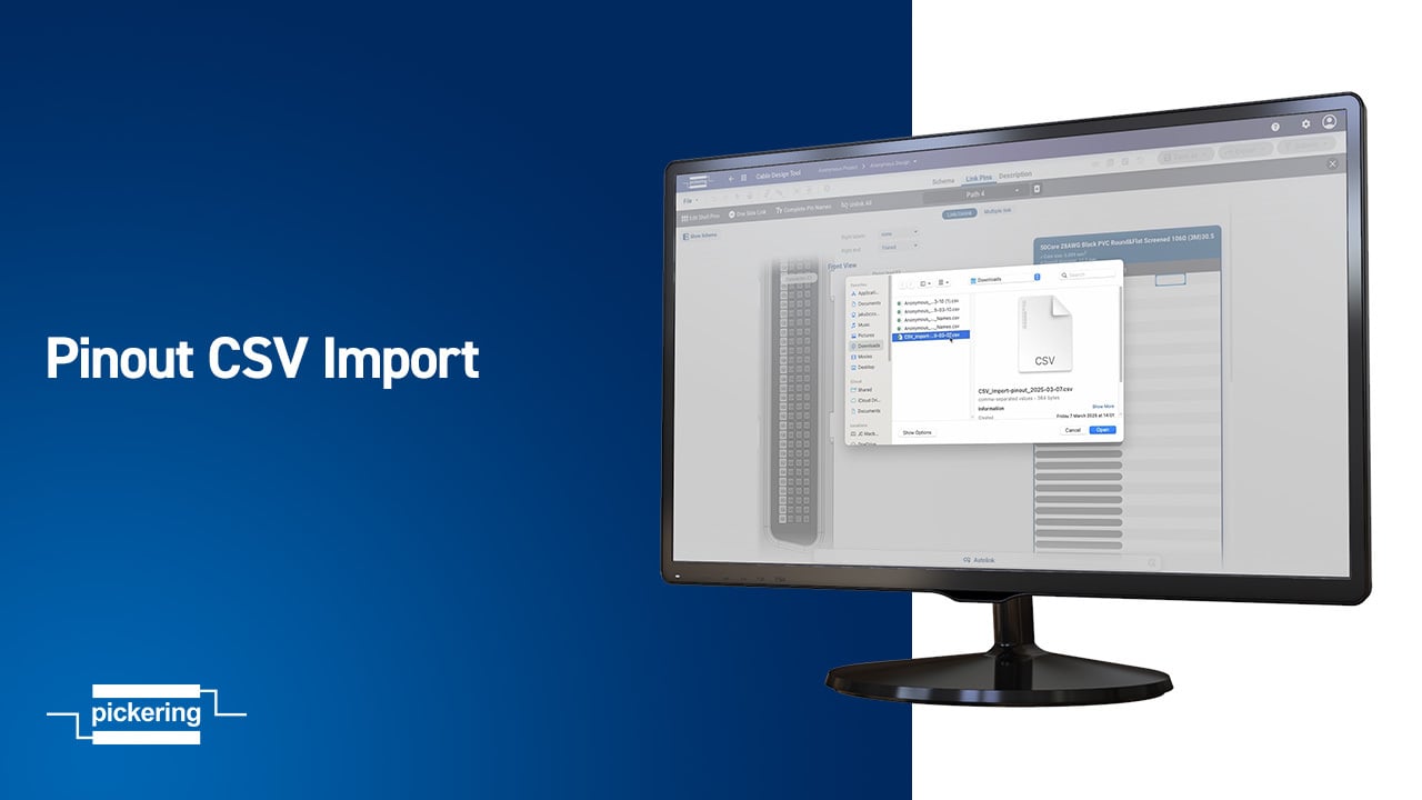 Pinout for a CSV Import